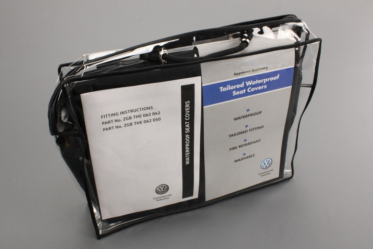 VW Transporter Shuttle T6 rear tip seat waterproof cover ZGB7HE062050