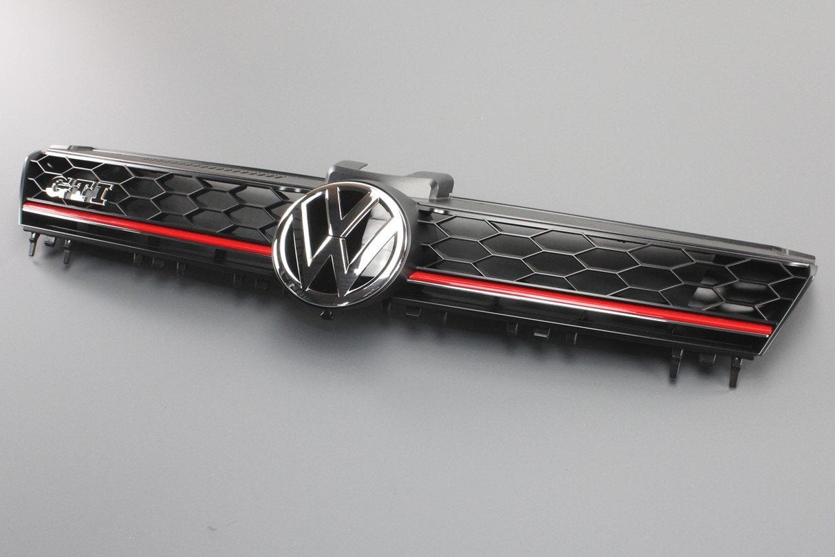 VW Golf GTI MK7 2013-17 front radiator grille w/ badges 5G0853651AJ BTU