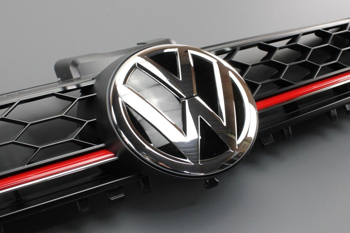 VW Golf GTI MK7 2013-17 front radiator grille w/ badges 5G0853651AJ BTU