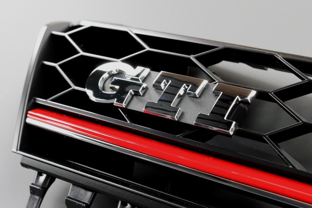 VW Golf GTI MK7 2013-17 front radiator grille w/ badges 5G0853651AJ BTU