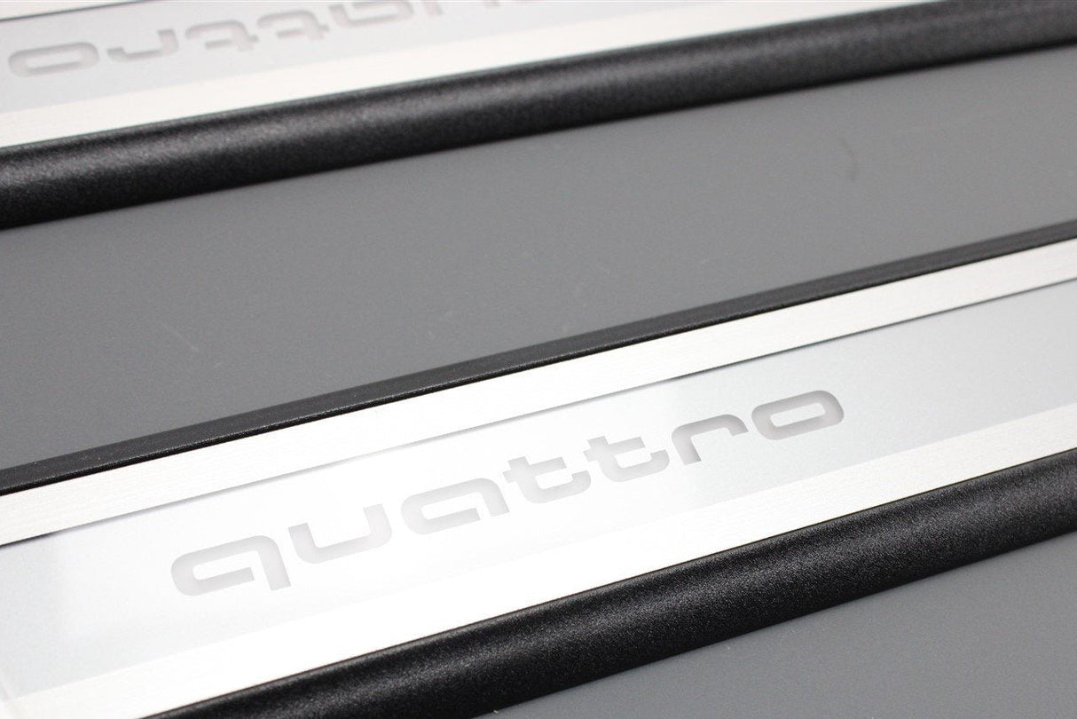 Audi Audi A3 S3 RS3 A4 S4 Illuminated Quattro door sill trims 8V4071300B