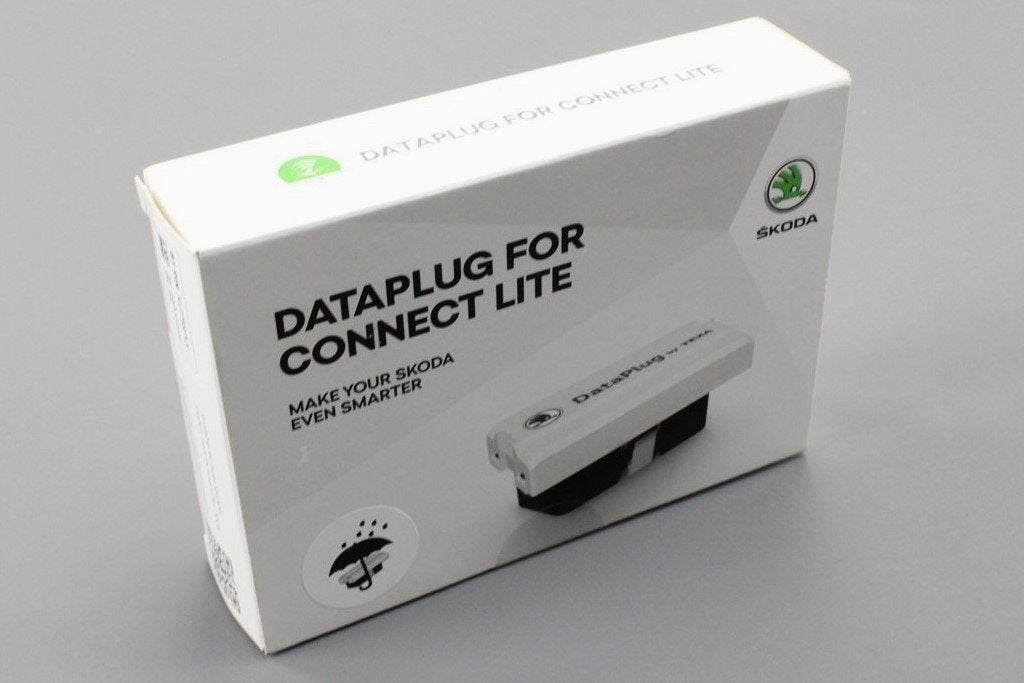 Skoda DataPlug 000051629A – Interfaccia OBD2 Connect Lite, Dongle Bluetooth Per Smartphone, Accessorio Originale