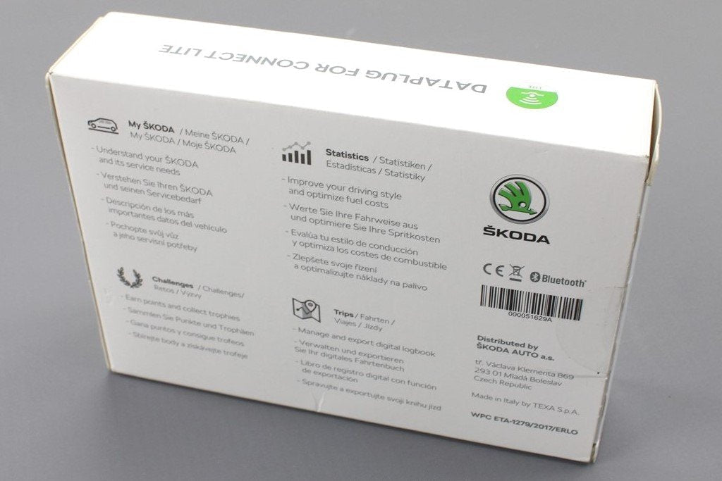 Skoda 2008-Onward Connect LITE app car data plug 000051629A