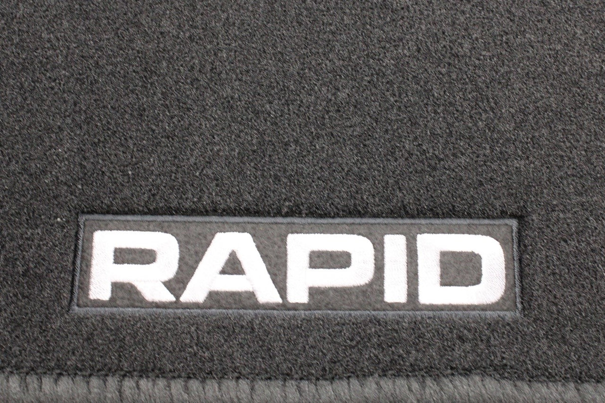 Skoda Rapid 2013-on textile floor mats set 5JC061404E