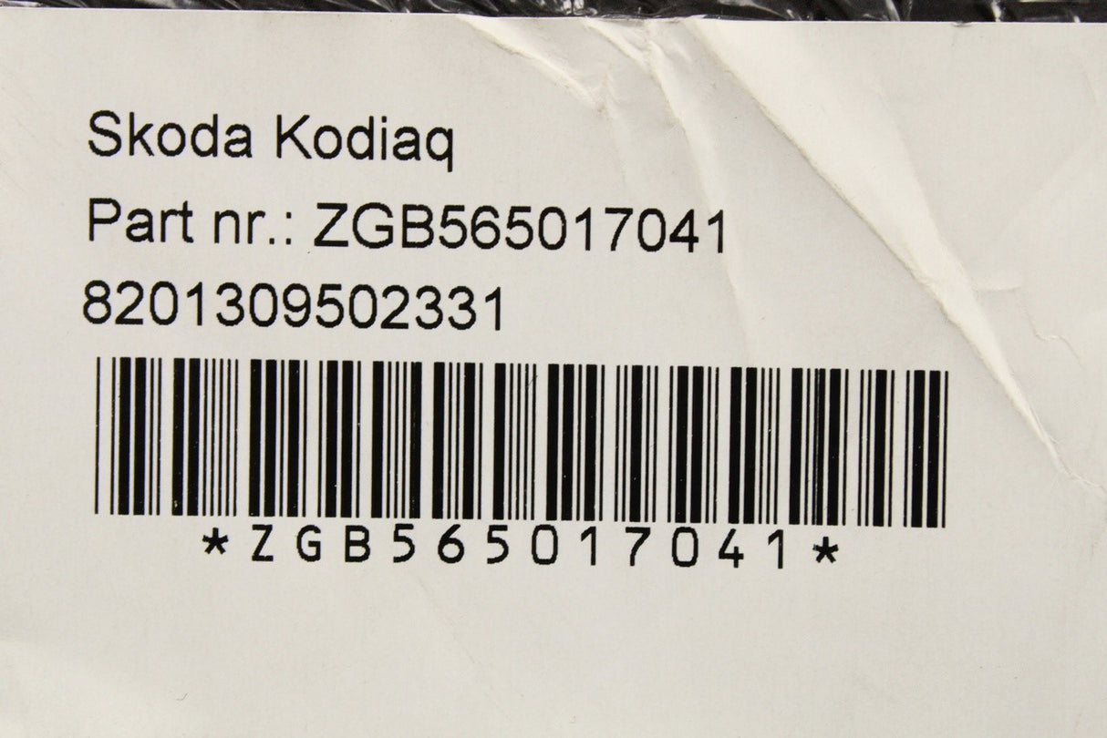 Skoda Kodiaq 2017-on folding double-sided boot liner ZGB565017041