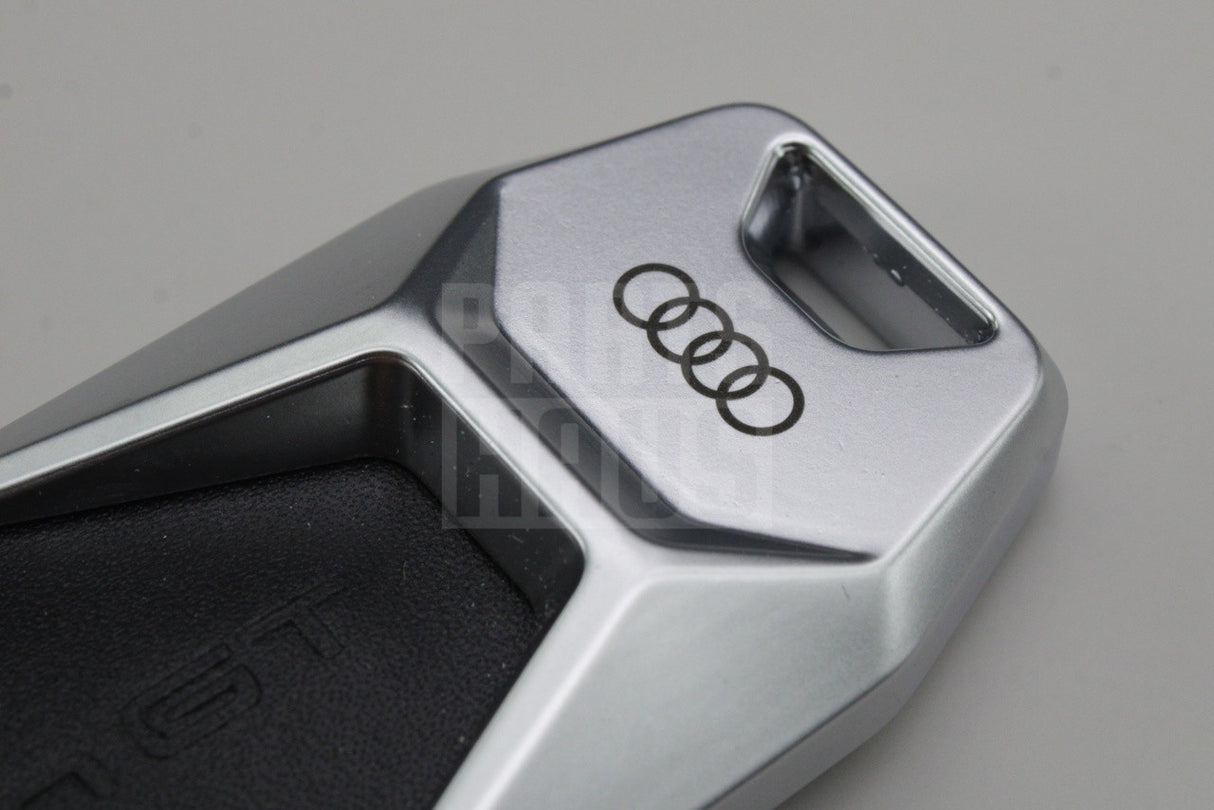 Genuine Audi e-Tron GT accessory leather key ring 3182100300