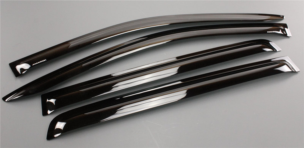 VW Amarok 23-on front & rear wind deflectors (dark smoke) ZGB2HJ071193