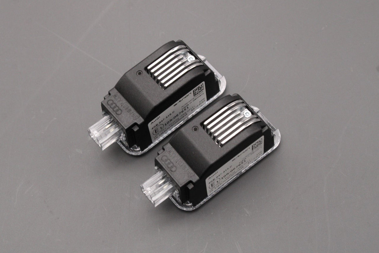 Audi e-tron logo LED projector door entry puddle lights 4G0052133L