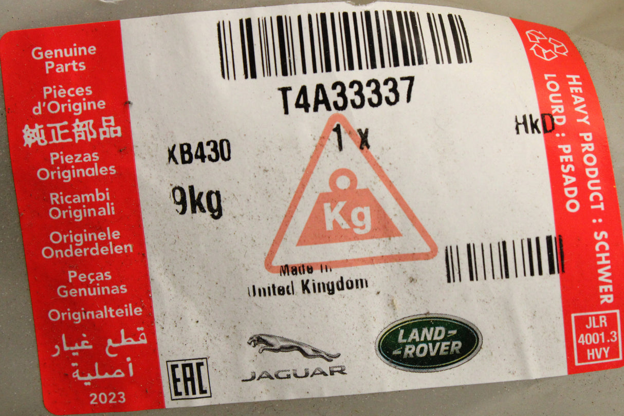 Jaguar F-Pace 16-on exhaust back box silencer (right) T4A33337