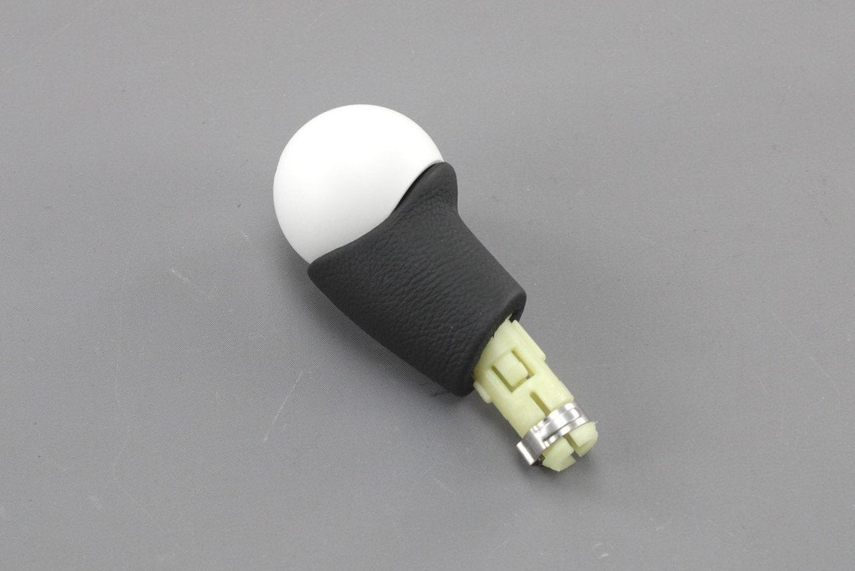 SEAT Mii 2012-Onward accessory spherical gear knob (White) 1SL064230B
