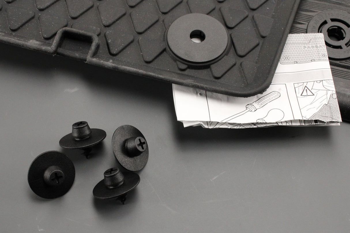 VW Passat B6 B7 09-15 CC 12-17 rubber floor mats (front) 3C2061501A 041