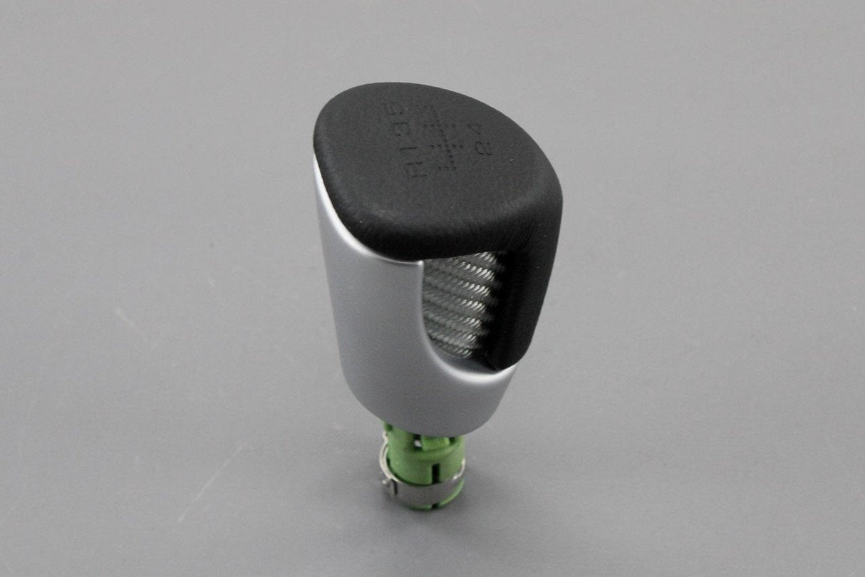 SEAT Ibiza 6J 14-17 Accessory gear knob 5-speed black leather 6J0064320