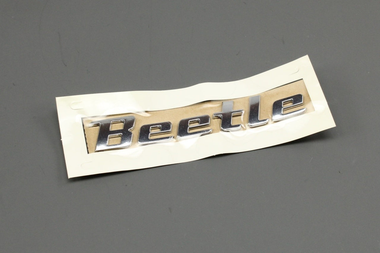 VW Beetle 2012-2018 rear boot lid lettering badge 5C0071801A