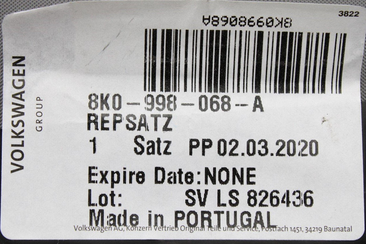 Audi MMI multi-media control joystick button repair kit set 8K0998068A