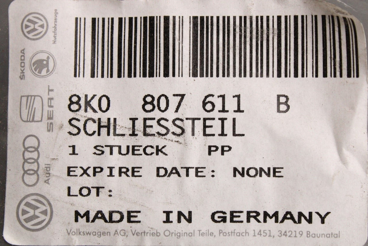 Audi A4 S-Line S4 2013-2015 bumper undertray (front) 8K0807611B