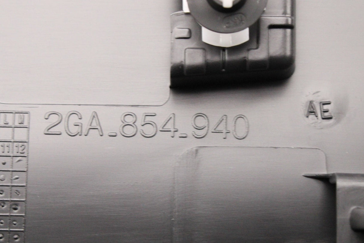 VW T-Roc 2018-on lower door moulding trim (front right) 2GA854940AE 9B9