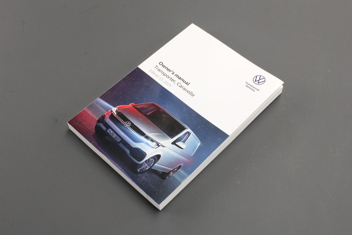 VW Transporter T6.1 2020-on owners manual handbook 7LA012720BJ
