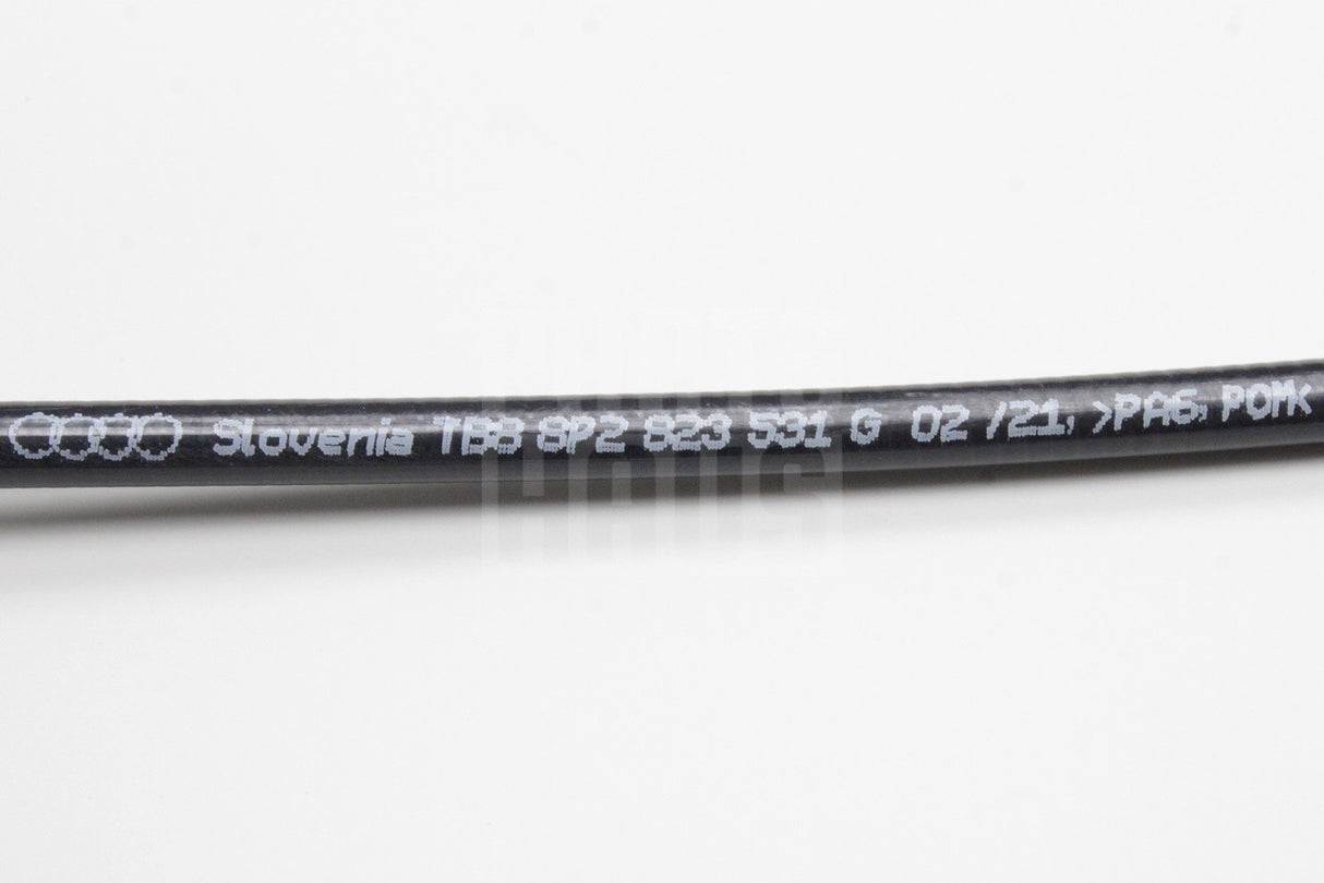 Audi A3 S3 RS3 8P 08-13 bonnet release cable (front section) 8P2823531G