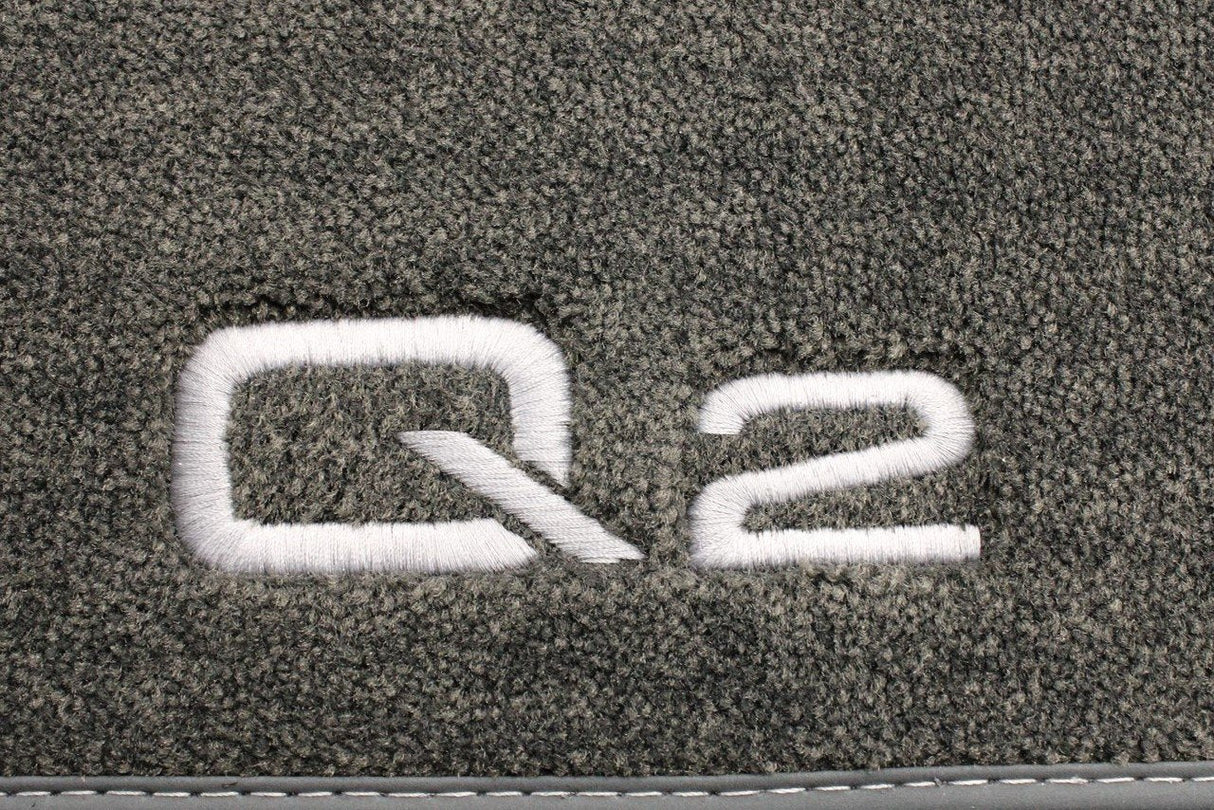 Audi Q2 2017-on premium textile floor mats (front) 81C061275 MNO