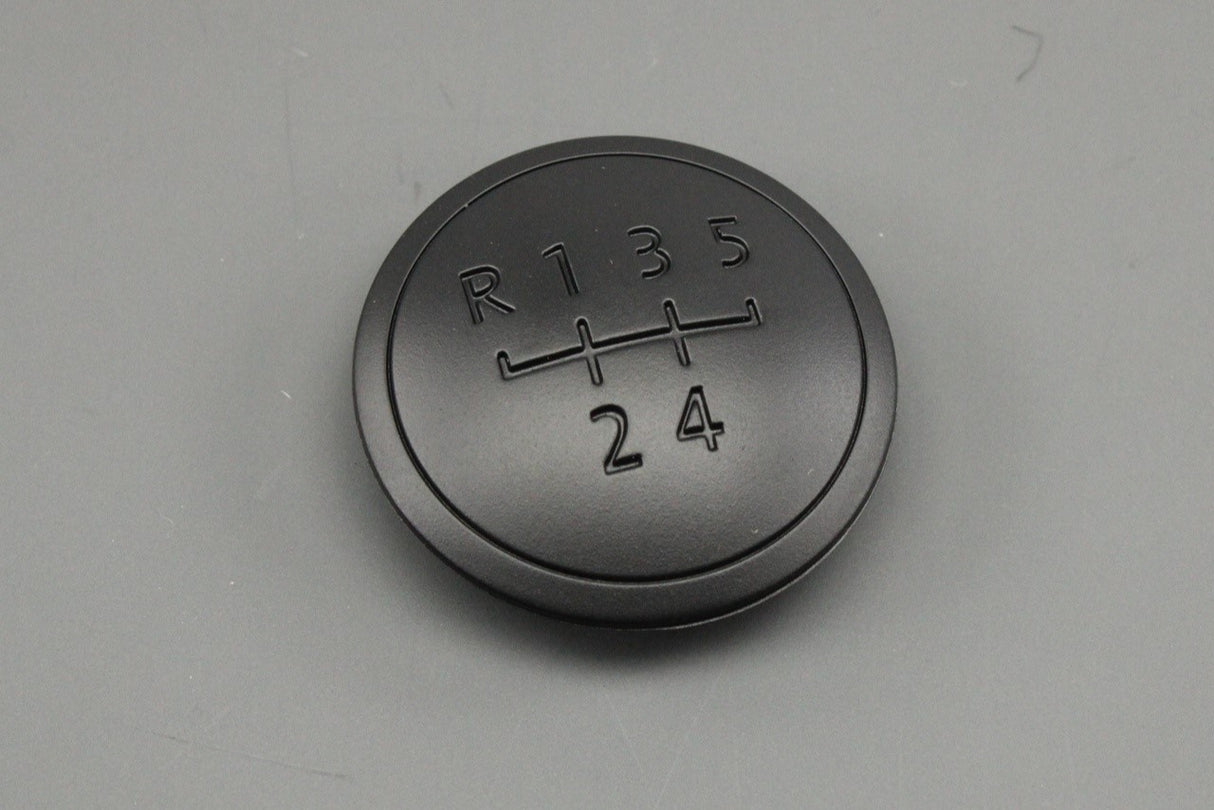 VW Transporter T5.1 T6 gear knob badge cap (5-speed) 7E0711144G 9B9