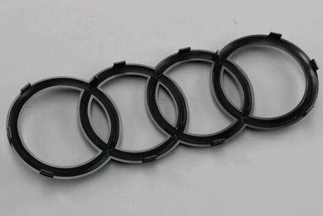 Audi Q5 2017-on front grille Audi rings badge (black) 80A853605C T94