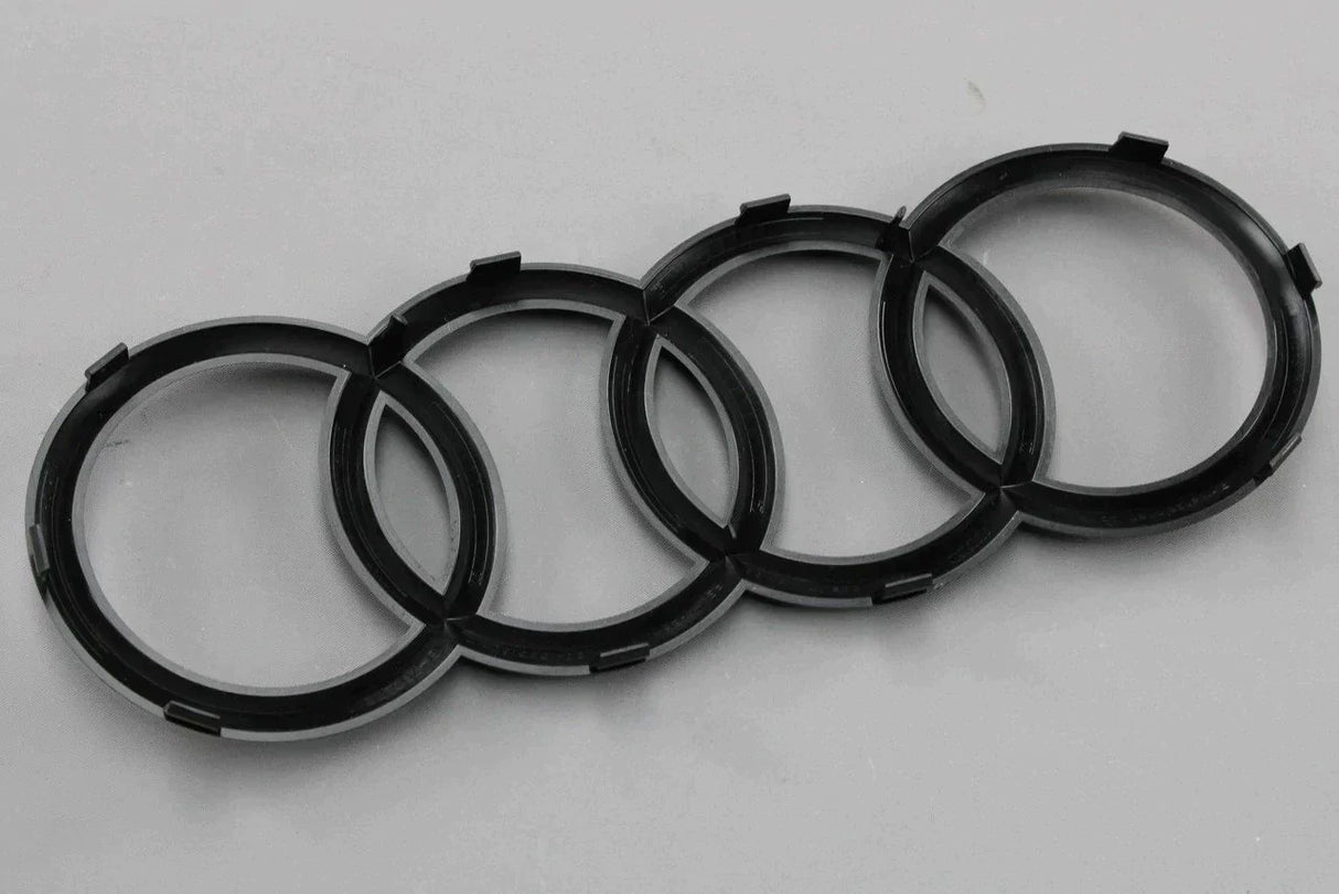 Audi Q5 2017-on front grille Audi rings badge (black) 80A853605C T94