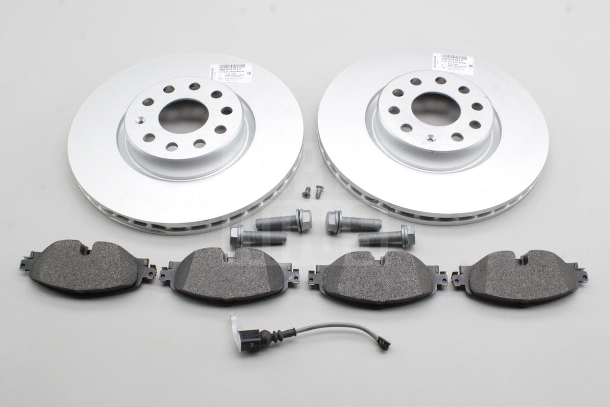 VW Golf GTI Audi A3 SEAT brake disc and pad kit (front) 8V0698302C