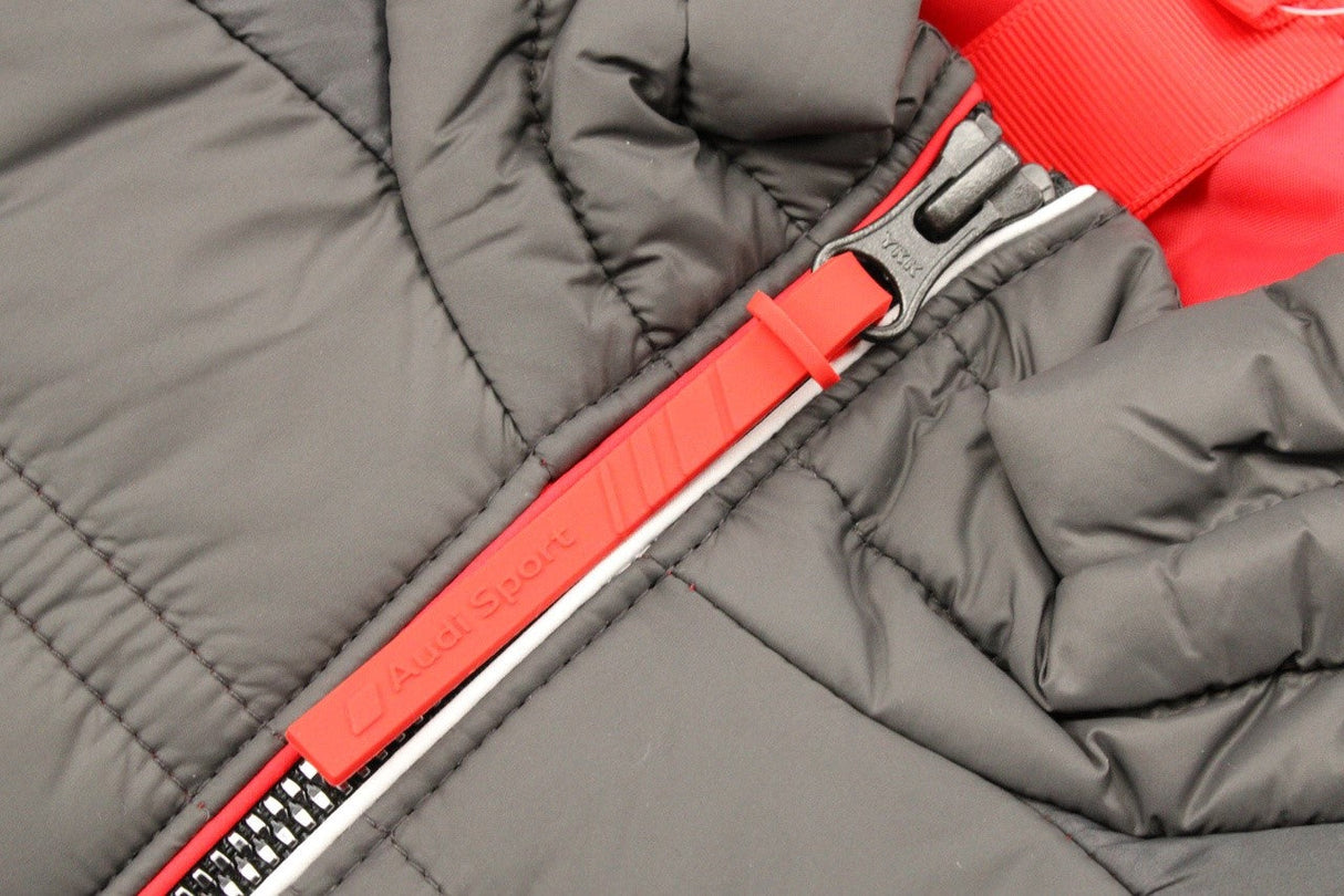 Audi men's dark grey quilted vest (XL) 3132101205