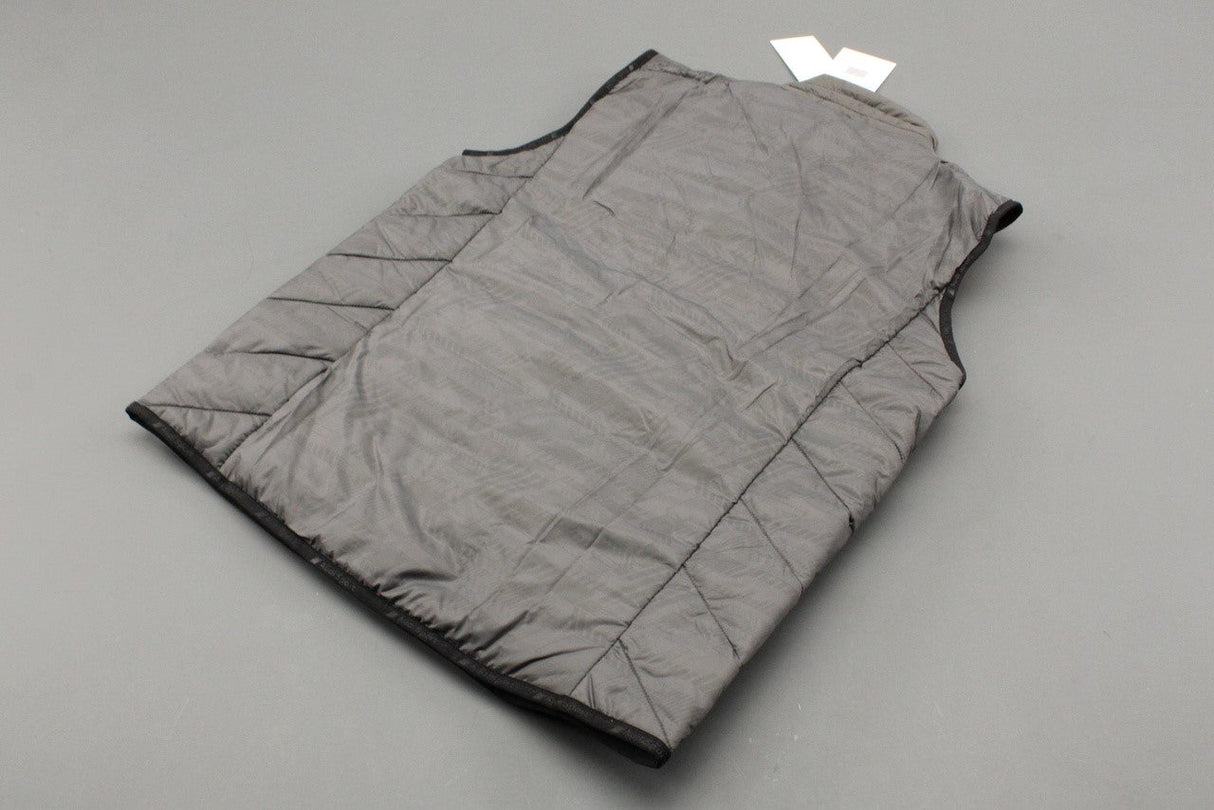 Audi men's dark grey quilted vest (medium) 3132101203