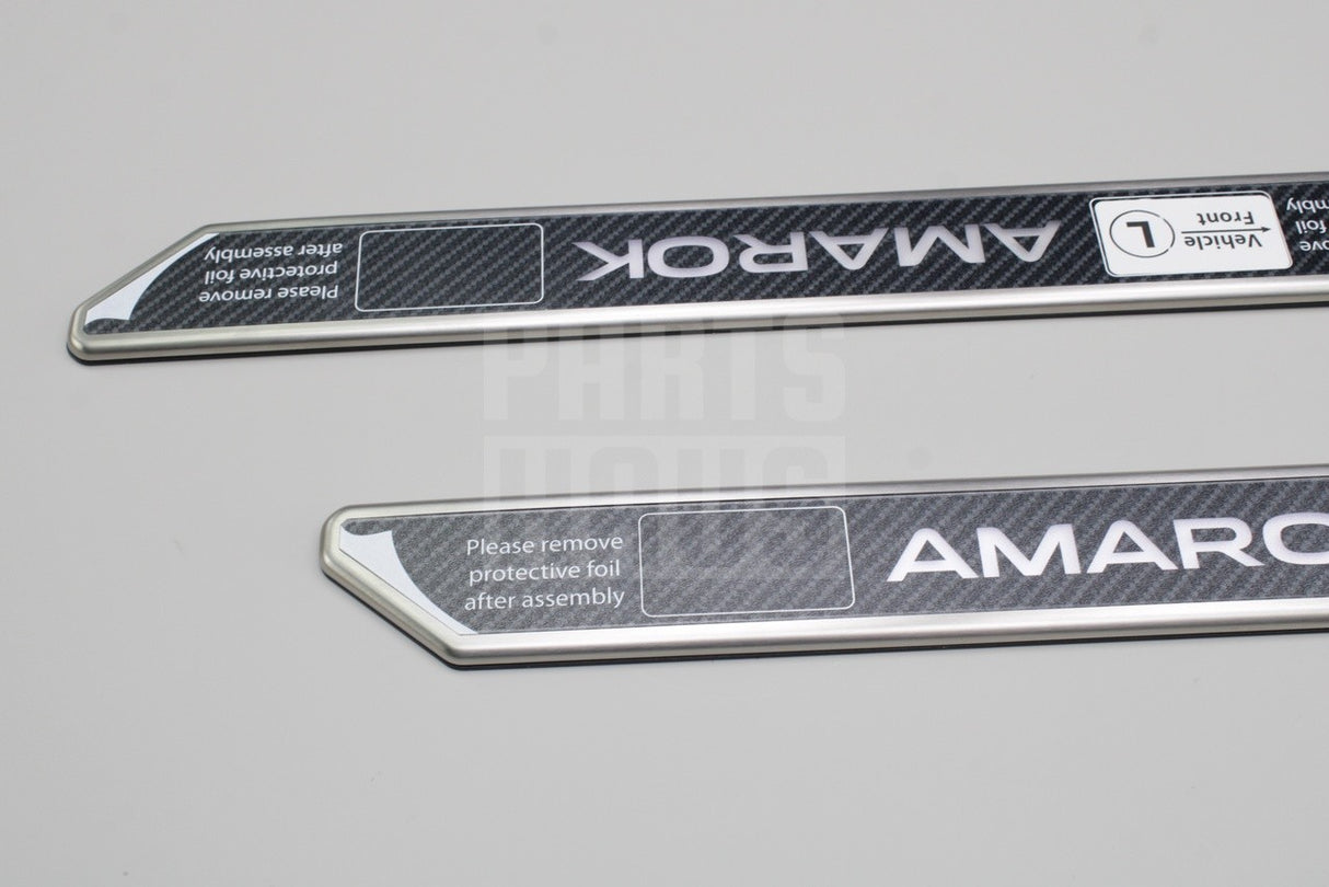 VW Amarok 2022-on illuminated front door scuff plates ZGB2HJ052005
