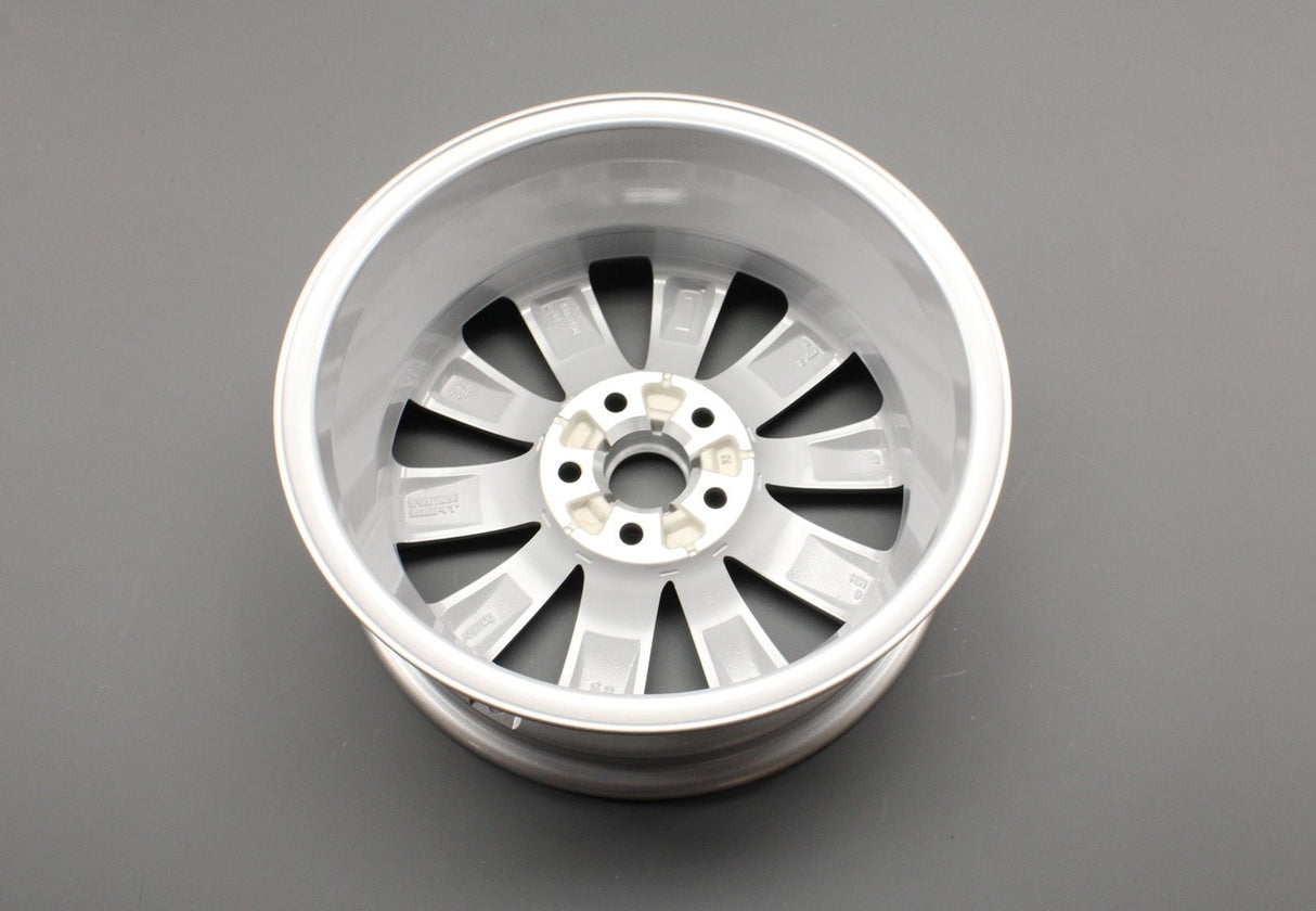 SEAT Ibiza 18-on diamond silver alloy wheel 15"x5.5J (x1) 6F0601025G 8Z8