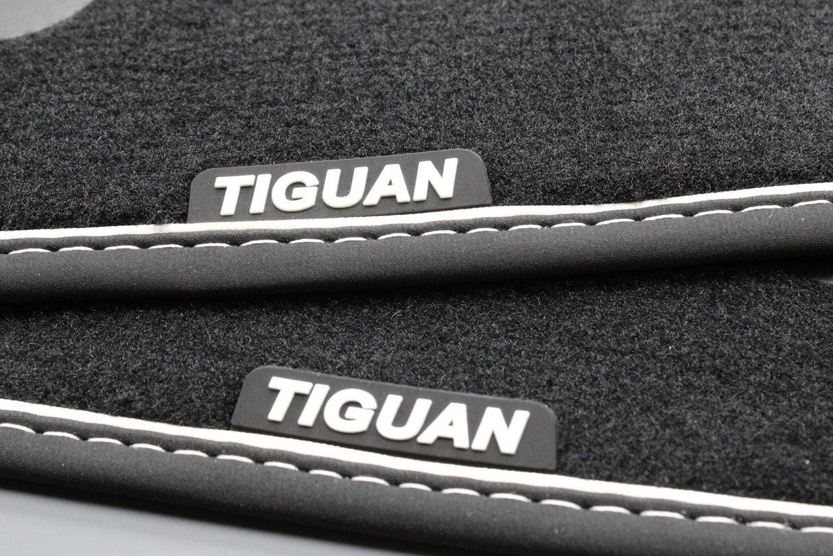 VW Tiguan 2016-2024 RHD premium front carpet floor mats set