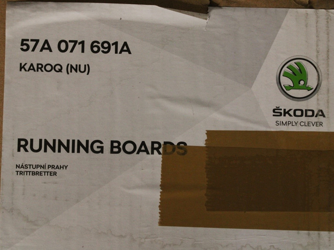 Skoda Karoq 2018-on side step running board (right) 57A071691A