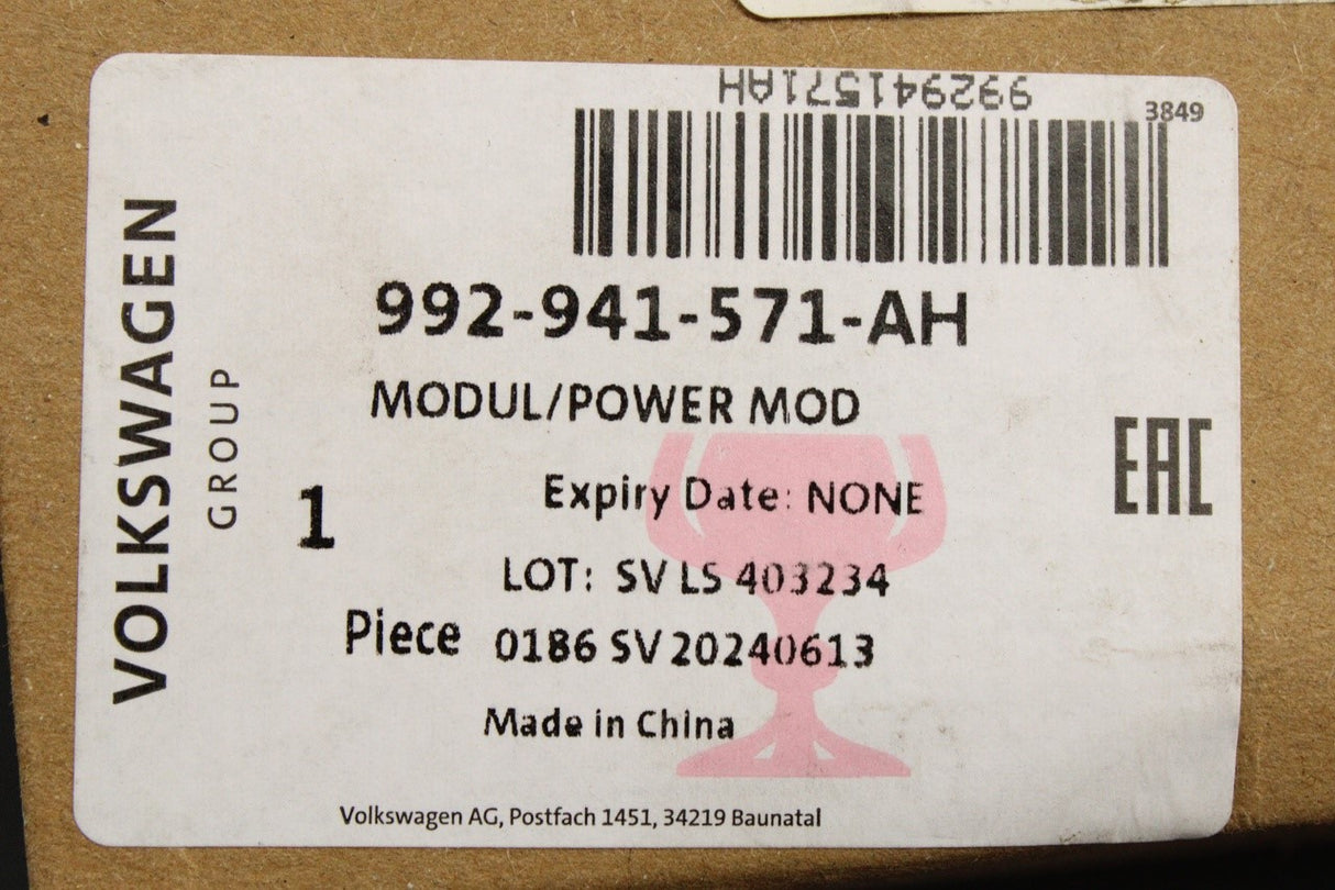 VW Golf CUPRA Formentor LED headlight control module (x1) 992941571AH