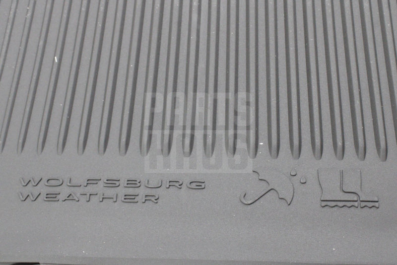 VW Tayron 2025-on RHD all weather floor mats (front & rear) 57M061502 82V / 57L061512 82V