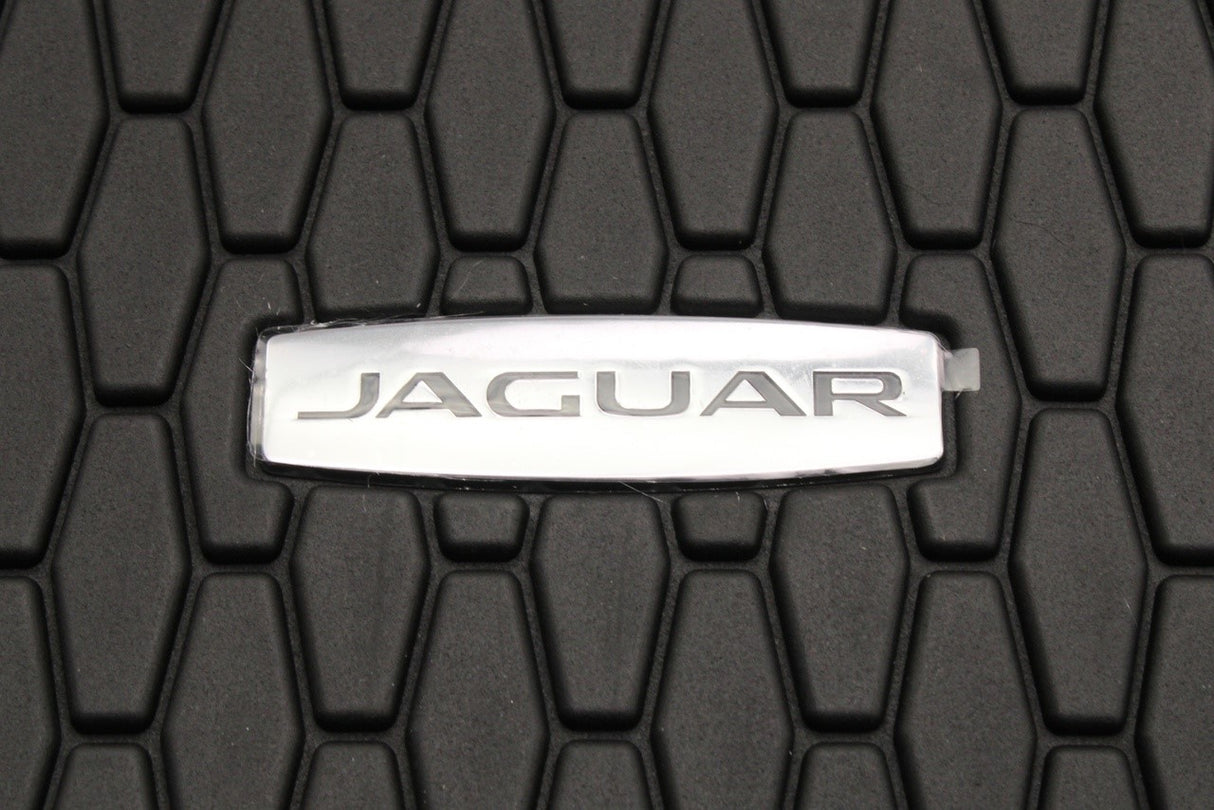 Jaguar XE 2015-on RHD rubber floor mats (RWD) T4N7495