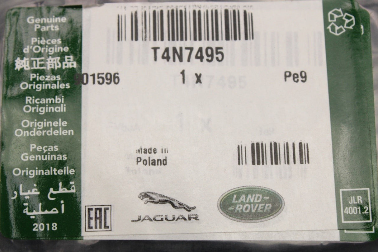 Jaguar XE 2015-on RHD rubber floor mats (RWD) T4N7495