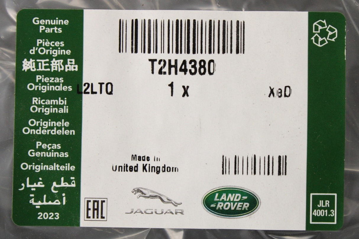 Jaguar XF 2016-on rear bumper undertray T2H4380