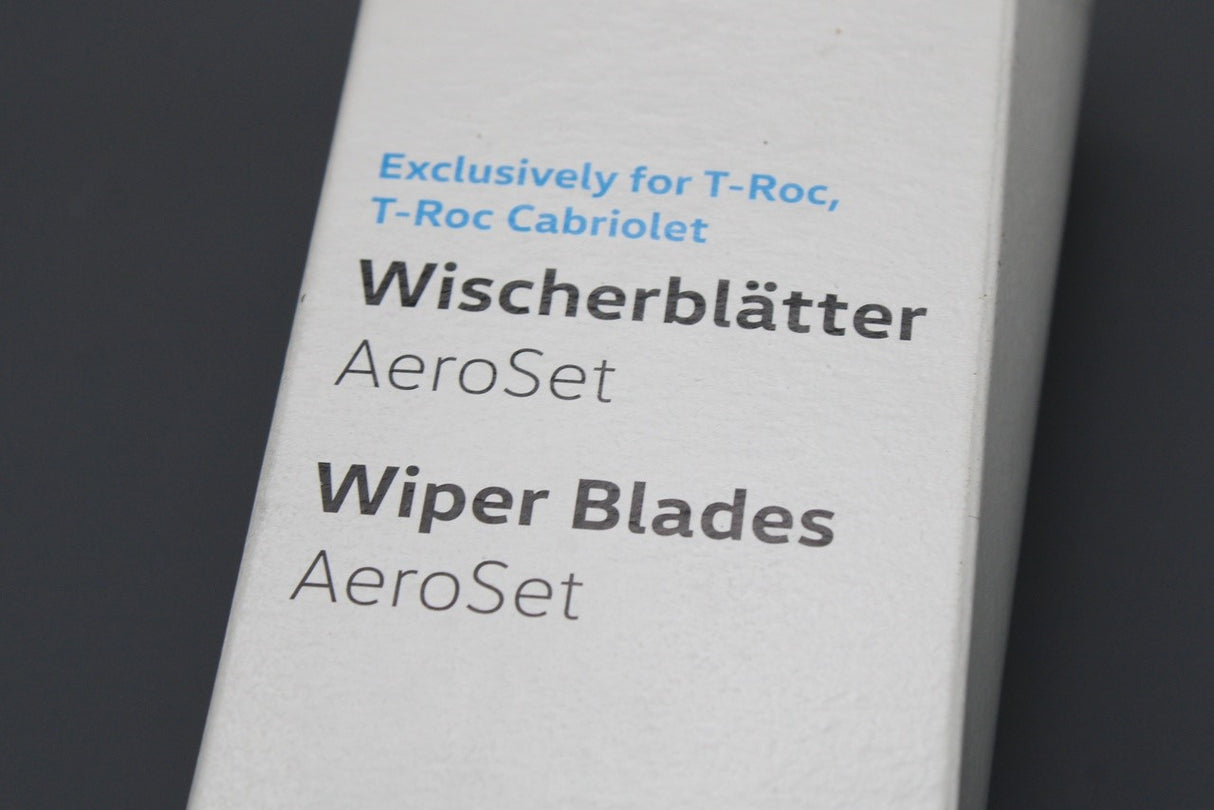 VW T-Roc 2018-on LHD front windscreen wiper blades 2GA998002