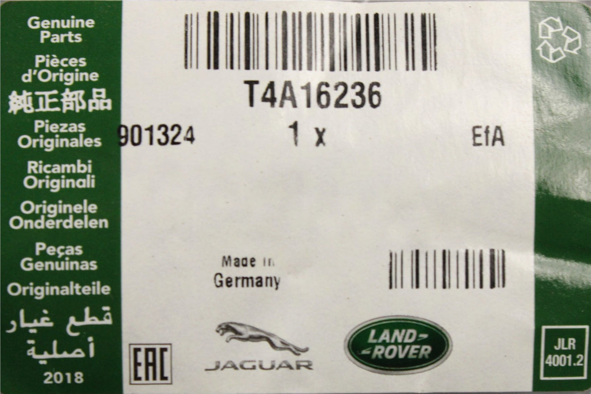 Jaguar F-Pace 16-on front window frame upper trim (left) T4A16236