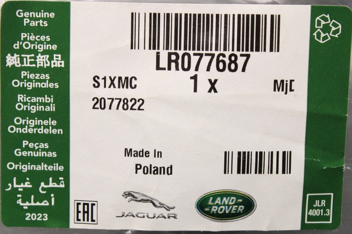 Land Rover Defender L316 2007-2016 front door seal (right) LR077687