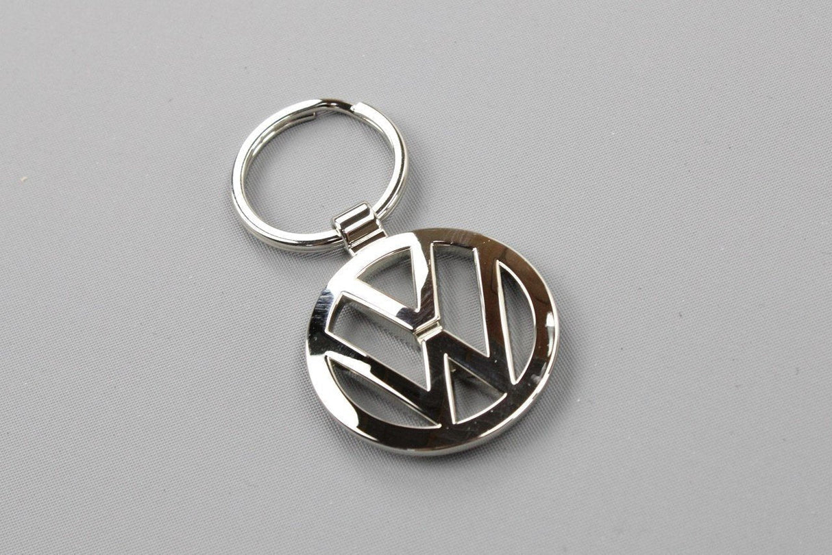 VW Volkswagen logo metal keyring 000087908