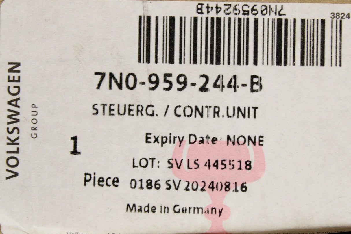 VW Sharan SEAT Alhambra 11-on sliding door control unit 7N0959244B