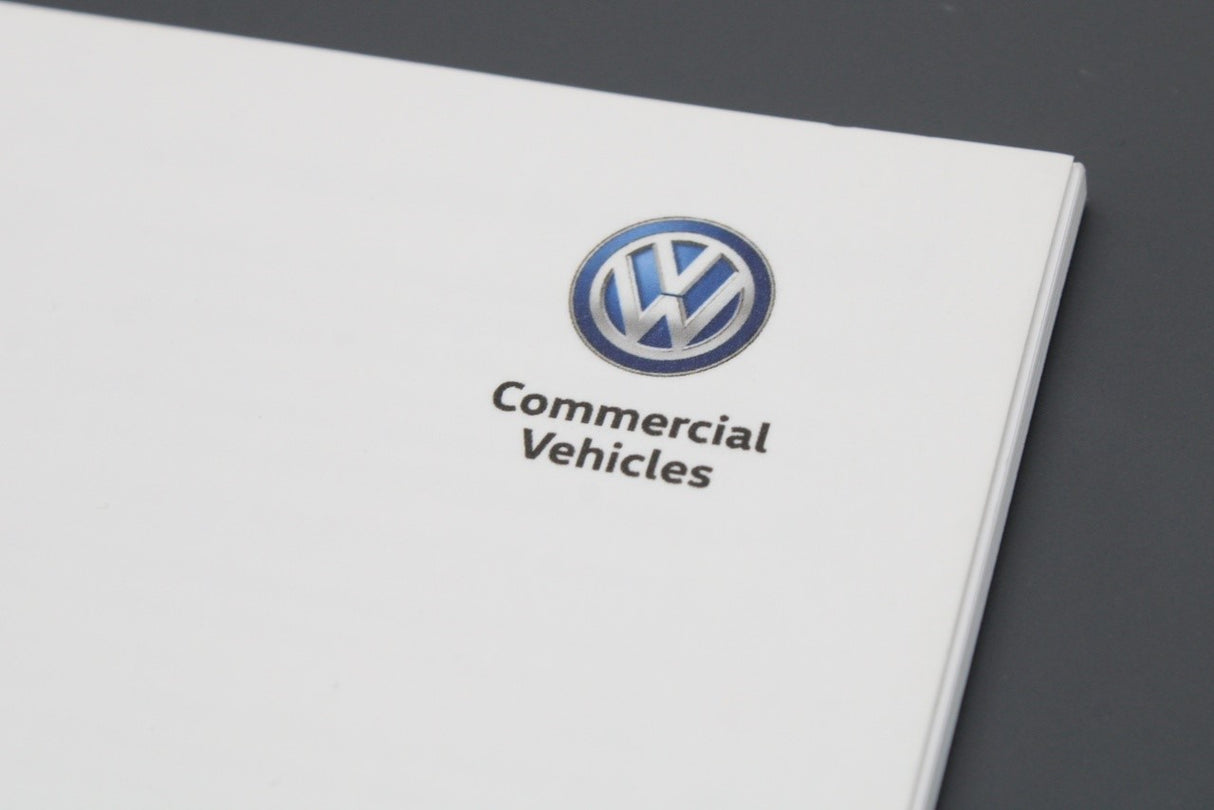 VW T6 California 2016-2019 owners manual supplement 7E0012720HE