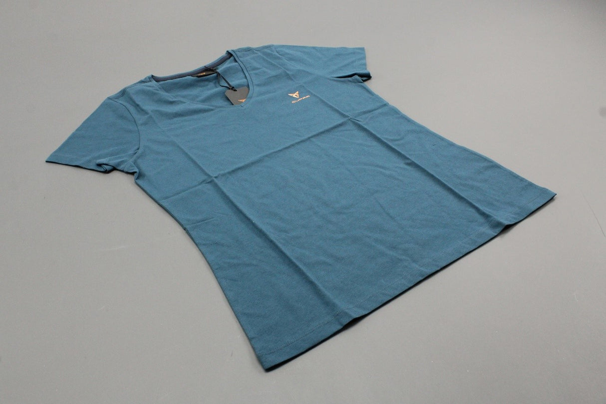 Cupra womens t-shirt petrol blue (large) 6H1084211C IAS