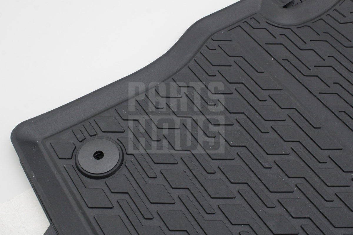 VW Taigo 2022-on front all weather rubber mats (RHD) 2G8061502 82V