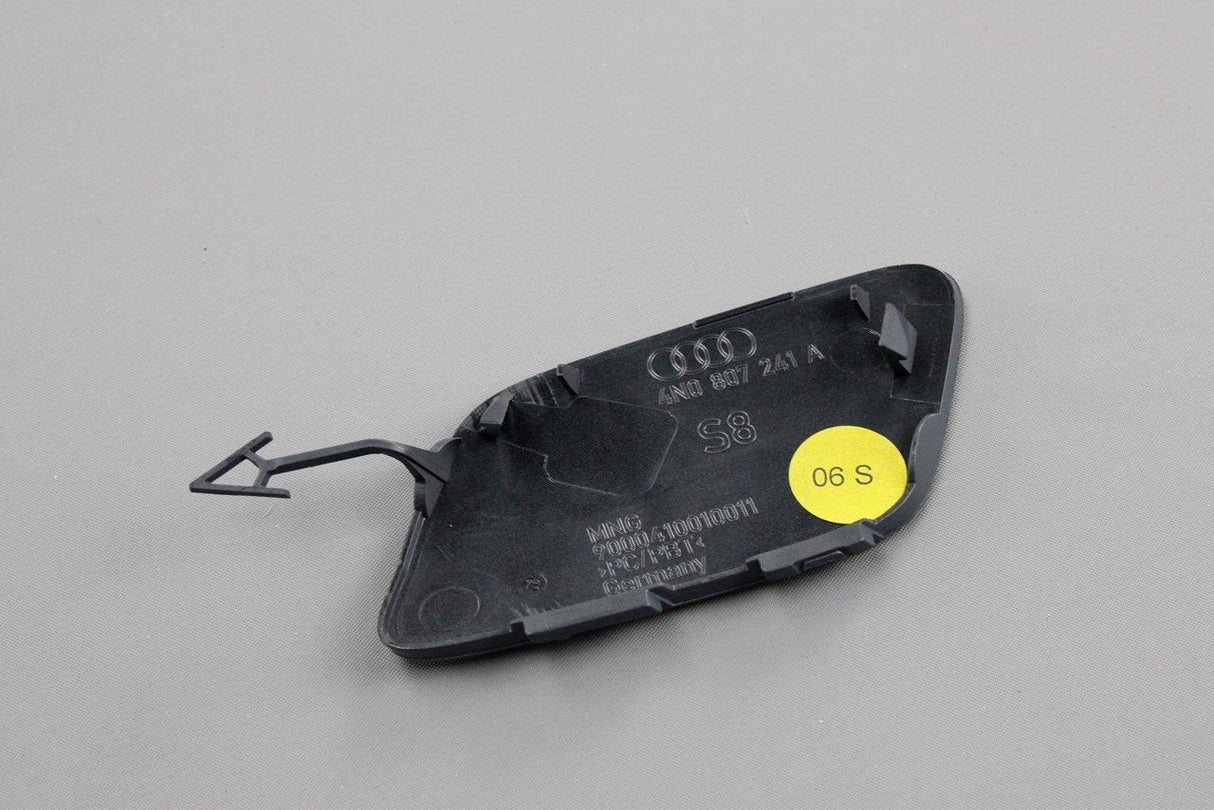 Audi S8 2018-on front bumper towing eye cover (primed) 4N0807241A GRU