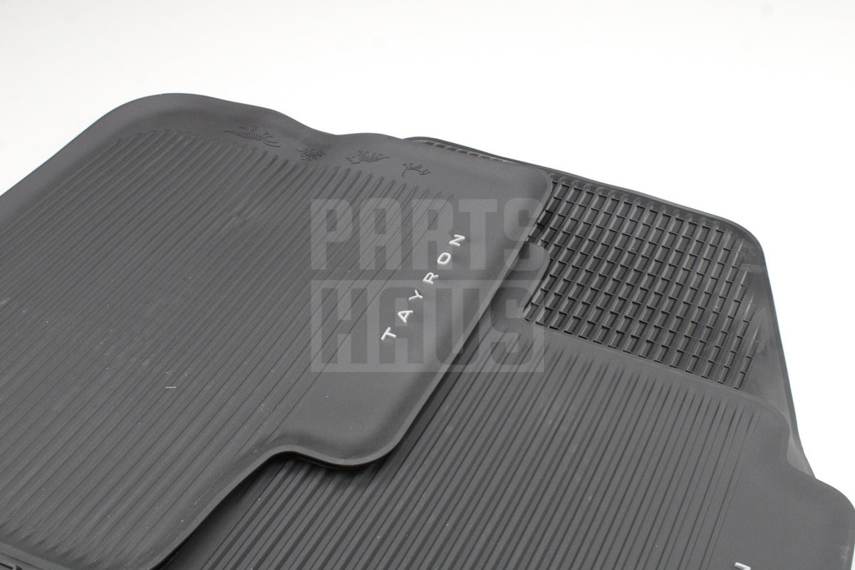 VW Tayron 2025-on RHD all weather floor mats (front & rear) 57M061502 82V / 57L061512 82V