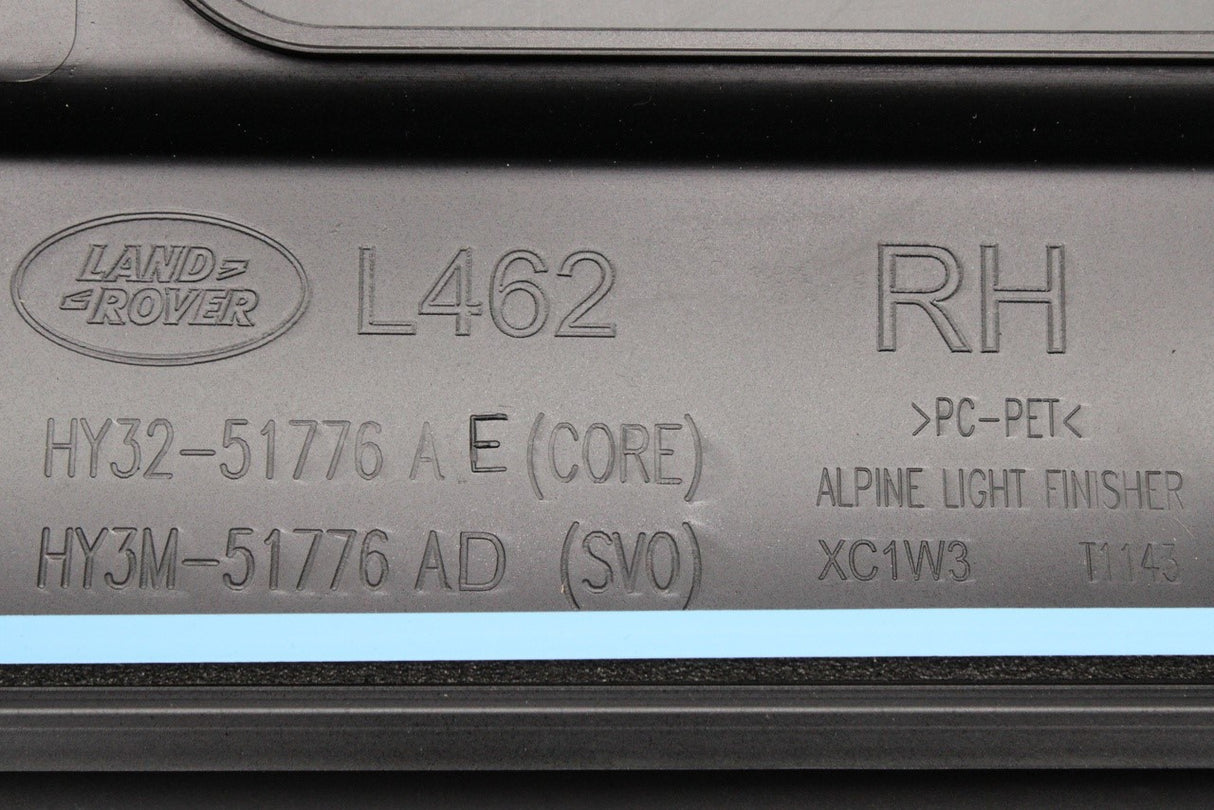 Land Rover Discovery 5 2017-on roof rail finishing trim VPLRR0166