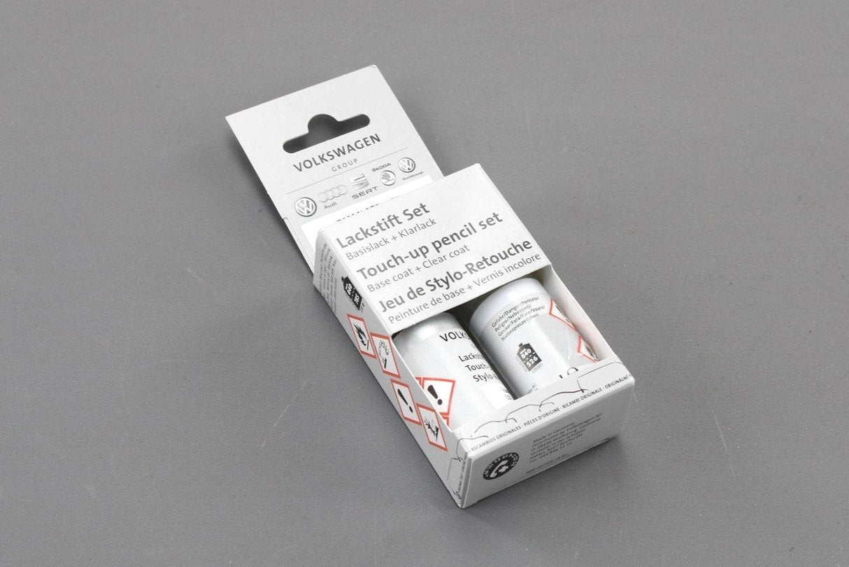 VW Audi Skoda SEAT Paint touch up set (ice silver metallic) LST0M2X7W